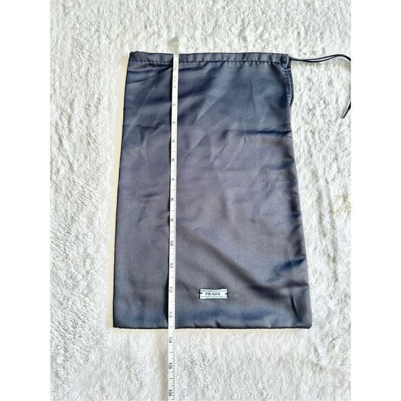 Navy blue Prada Satin finish dust bag - Picture 3 of 4